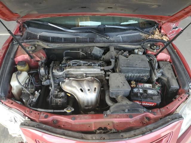 4T1BE46K27U161619 - 2007 TOYOTA CAMRY NEW CE RED photo 11