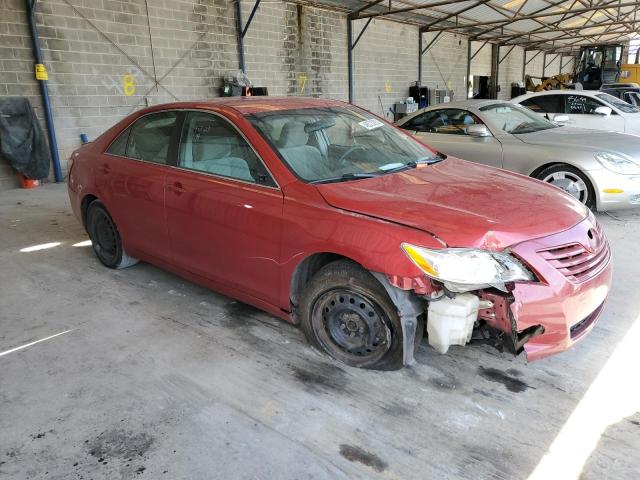 4T1BE46K27U161619 - 2007 TOYOTA CAMRY NEW CE RED photo 4