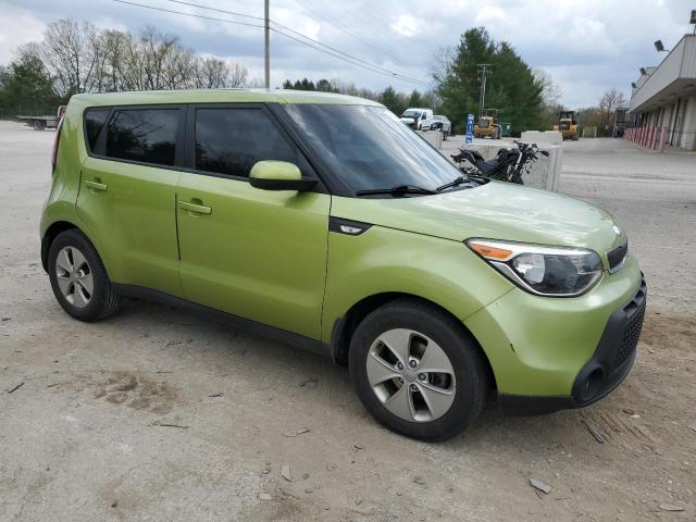 KNDJN2A22E7713823 - 2014 KIA SOUL GREEN photo 4