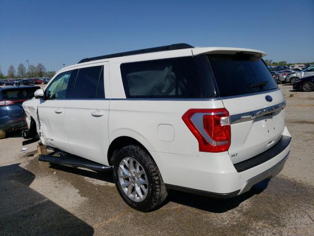 1FMJK1JT2MEA04634 - 2021 FORD EXPEDITION MAX XLT WHITE photo 2