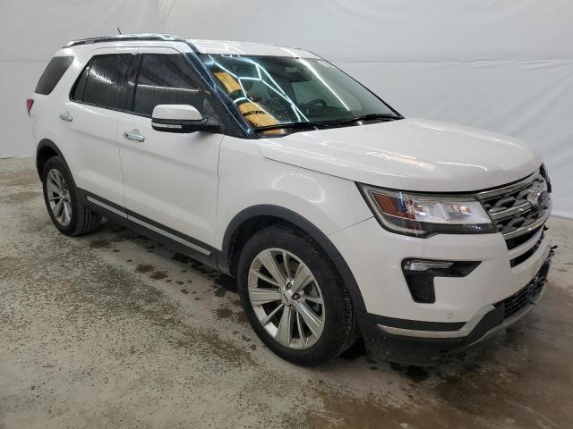 1FM5K7FH5JGC92772 - 2018 FORD EXPLORER LIMITED WHITE photo 4