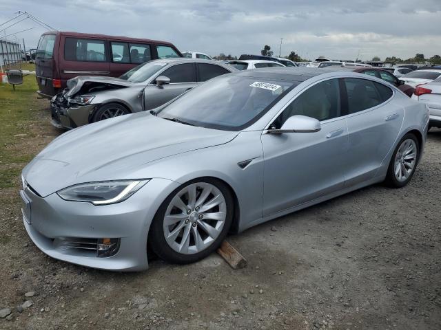5YJSA1E22GF162410 - 2016 TESLA MODEL S 银色 照片 1