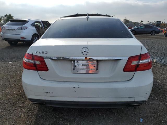 WDDHF5GBXAA089714 - 2010 MERCEDES-BENZ E 350 WHITE photo 6