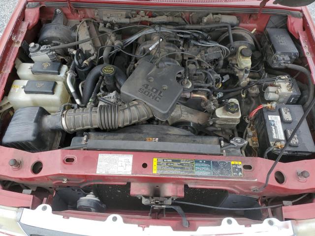 1FTZR45E34TA16819 - 2004 FORD RANGER XLT SUPER CAB RED photo 11