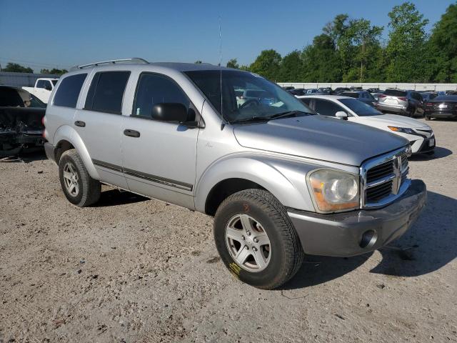 1D4HB48N35F614066 - 2005 DODGE DURANGO SLT SILVER photo 4