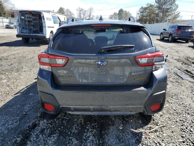 JF2GTHSCXNH242218 - 2022 SUBARU CROSSTREK SPORT GRAY photo 6