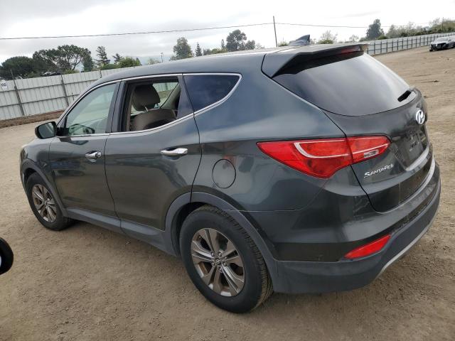 5XYZT3LB7EG164991 - 2014 HYUNDAI SANTA FE S GREEN photo 2