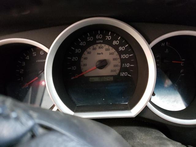 5TEUU42N85Z089006 - 2005 TOYOTA TACOMA ACCESS CAB ვერცხლისფერი ფოტო 9