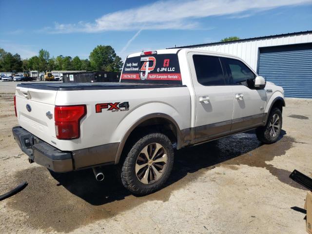 1FTEW1EG3JFA56626 - 2018 FORD F150 SUPERCREW WHITE photo 3