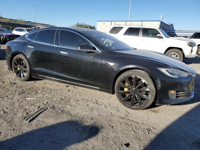 5YJSA1E11GF158159 - 2016 TESLA MODEL S BLACK photo 4