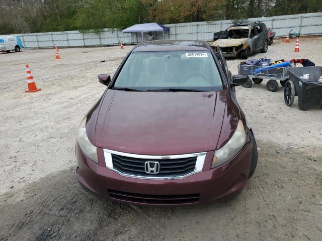 JHMCP26718C050665 - 2008 HONDA ACCORD EX BURGUNDY photo 5