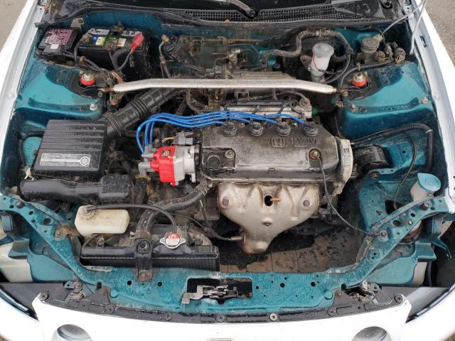 JHMEG1145SS002986 - 1995 HONDA CIVIC DEL SOL S WHITE photo 11