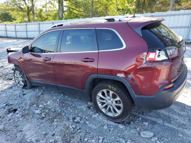 1C4PJLCBXKD160604 - 2019 JEEP CHEROKEE LATITUDE BURGUNDY photo 2