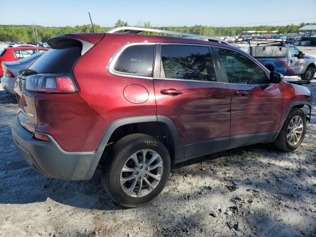 1C4PJLCBXKD160604 - 2019 JEEP CHEROKEE LATITUDE BURGUNDY photo 3