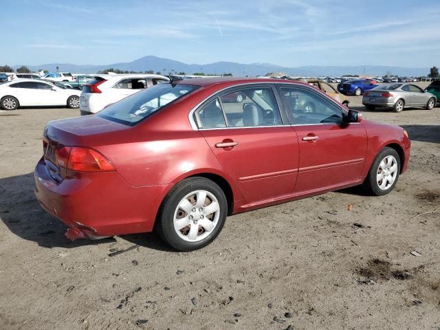 KNAGG4A89A5383699 - 2010 KIA OPTIMA LX RED photo 3