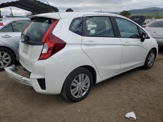 JHMGK5H51GX002183 - 2016 HONDA FIT LX WHITE photo 3