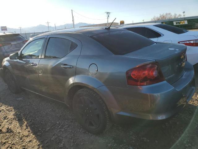 1C3CDZAB4CN171450 - 2012 DODGE AVENGER SE GRAY photo 2