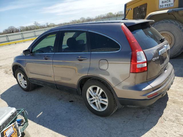 5J6RE4H7XBL067279 - 2011 HONDA CR-V EXL GRAY photo 2