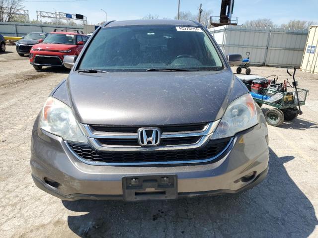 5J6RE4H7XBL067279 - 2011 HONDA CR-V EXL GRAY photo 5