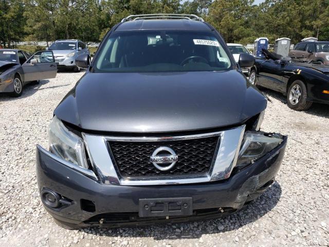 5N1AR2MN2DC604516 - 2013 NISSAN PATHFINDER S GRAY photo 5