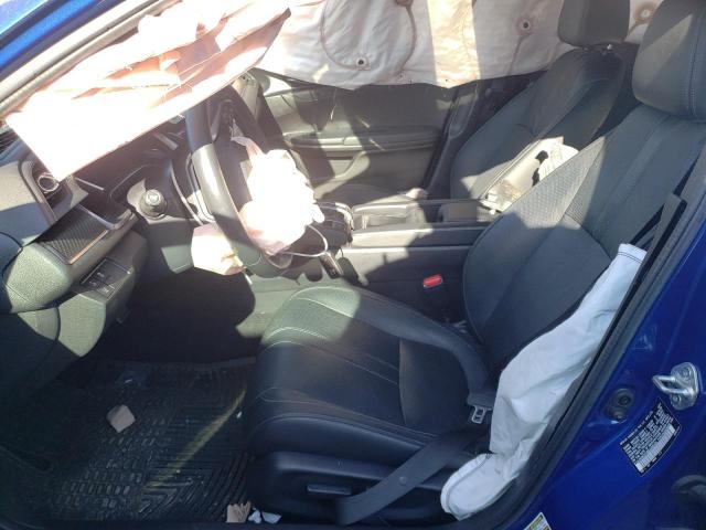 SHHFK7H92JU405133 - 2018 HONDA CIVIC SPORT TOURING BLUE photo 7