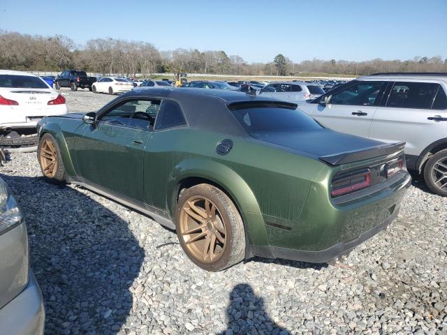 2C3CDZFJ1LH203411 - 2020 DODGE CHALLENGER R/T SCAT PACK GREEN photo 2