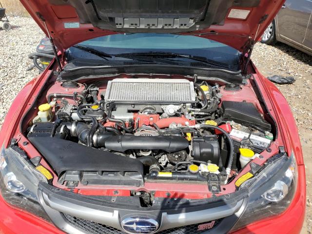 JF1GR89608L824672 - 2008 SUBARU IMPREZA WRX STI RED photo 11