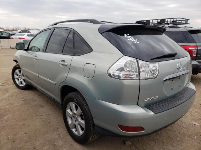 2T2HK31U57C034320 - 2007 LEXUS RX 350 BLUE photo 2