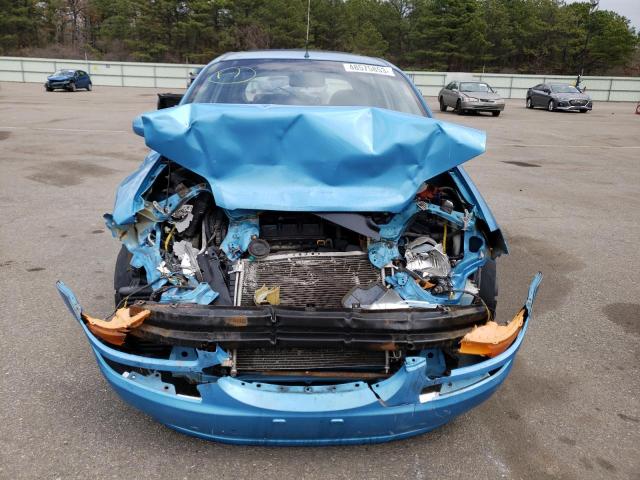 KL1TD66647B771583 - 2007 CHEVROLET AVEO BASE BLUE photo 5