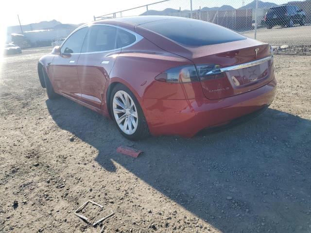 5YJSA1E24GF173327 - 2016 TESLA MODEL S წითელი ფოტო 2