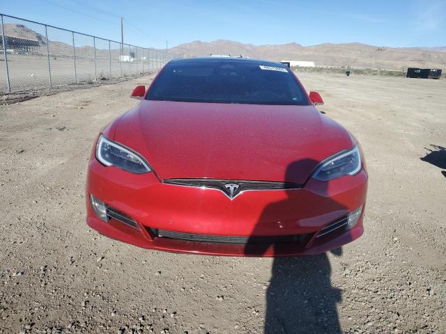 5YJSA1E24GF173327 - 2016 TESLA MODEL S RED photo 5