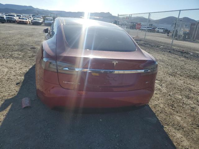 5YJSA1E24GF173327 - 2016 TESLA MODEL S წითელი ფოტო 6
