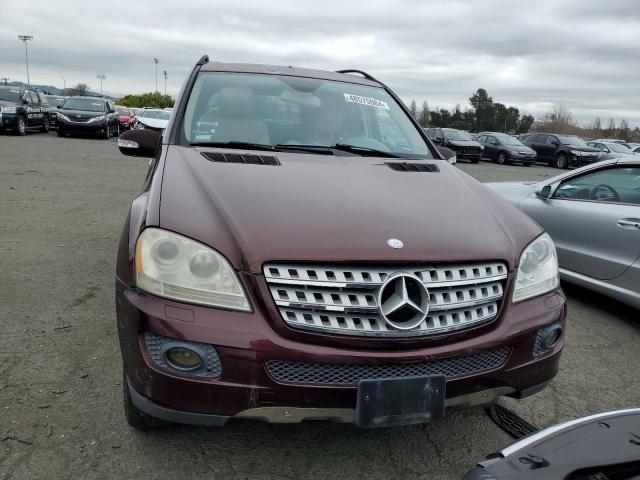 4JGBB86E08A334812 - 2008 MERCEDES-BENZ ML 350 BURGUNDY photo 5