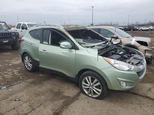 KM8JU3AC8BU169225 - 2011 HYUNDAI TUCSON GLS GREEN photo 4