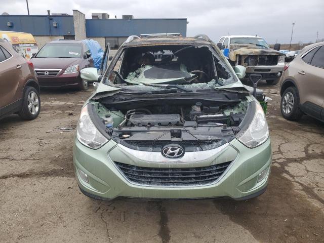 KM8JU3AC8BU169225 - 2011 HYUNDAI TUCSON GLS GREEN photo 5