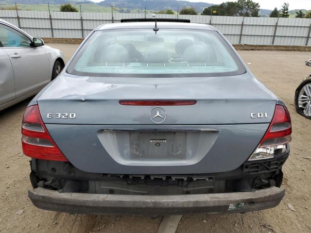 WDBUF26J05A565442 - 2005 MERCEDES-BENZ E 320 CDI BLUE photo 6