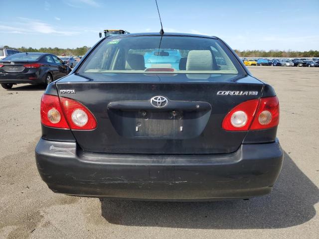 2T1BR32E65C467736 - 2005 TOYOTA COROLLA CE BLACK photo 6