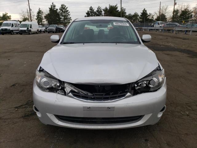 JF1GE61639H509137 - 2009 SUBARU IMPREZA 2.5I SILVER photo 5