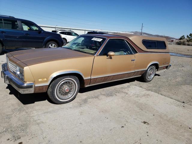 3GCCW80H1FS905977 - 1985 CHEVROLET EL CAMINO TAN photo 1