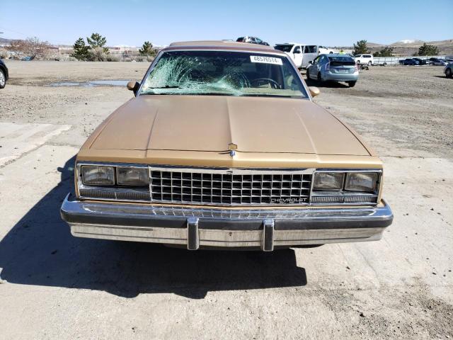 3GCCW80H1FS905977 - 1985 CHEVROLET EL CAMINO TAN photo 5