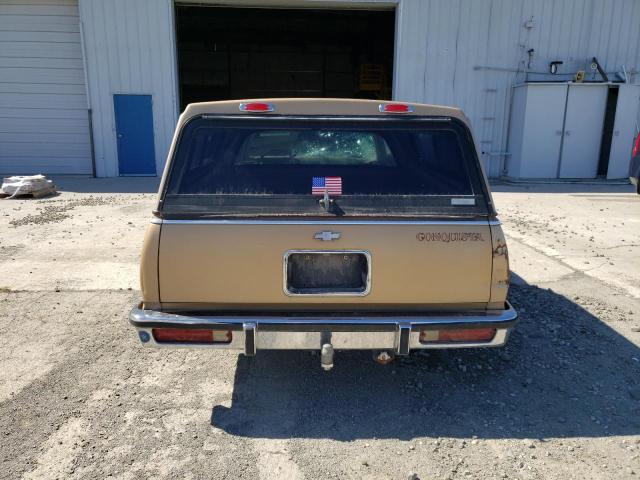 3GCCW80H1FS905977 - 1985 CHEVROLET EL CAMINO TAN photo 6