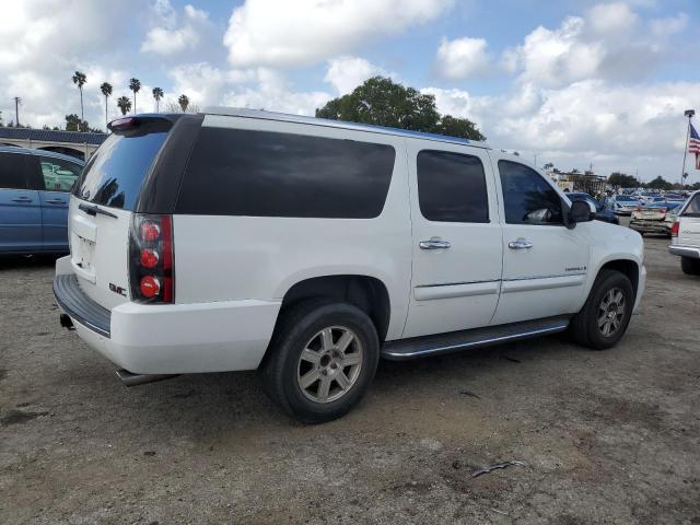 1GKFK66828J176059 - 2008 GMC YUKON XL DENALI WHITE photo 3