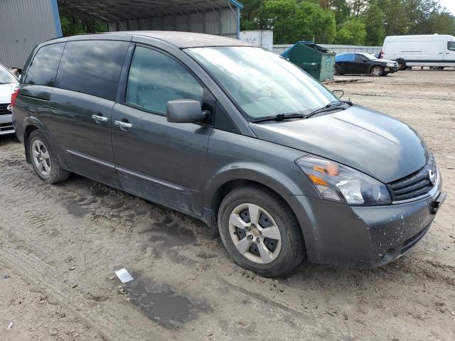 5N1BV28U77N132548 - 2007 NISSAN QUEST S CHARCOAL photo 4