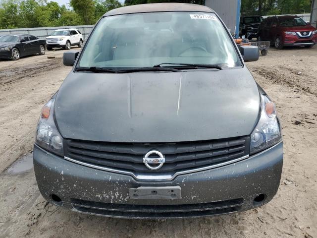 5N1BV28U77N132548 - 2007 NISSAN QUEST S CHARCOAL photo 5