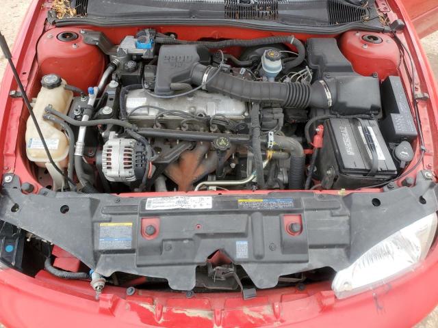 1G1JC124827213332 - 2002 CHEVROLET CAVALIER RED photo 11