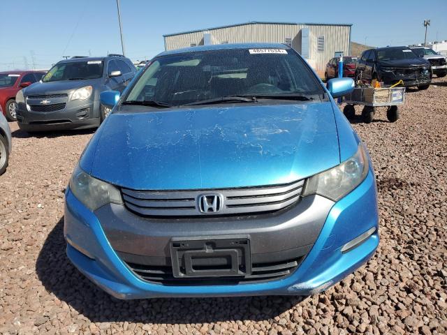 JHMZE2H70AS036880 - 2010 HONDA INSIGHT EX BLUE photo 5