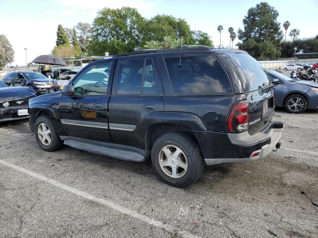 1GNDT13S922113472 - 2002 CHEVROLET TRAILBLAZE BLACK photo 2