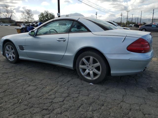 WDBSK75F33F013124 - 2003 MERCEDES-BENZ SL 500R BLUE photo 2