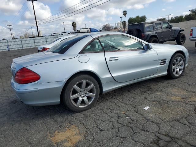 WDBSK75F33F013124 - 2003 MERCEDES-BENZ SL 500R BLUE photo 3