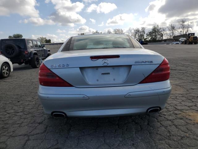 WDBSK75F33F013124 - 2003 MERCEDES-BENZ SL 500R BLUE photo 6